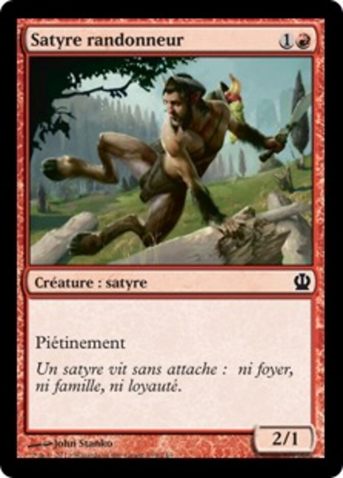 Satyre randonneur — Theros 139/249