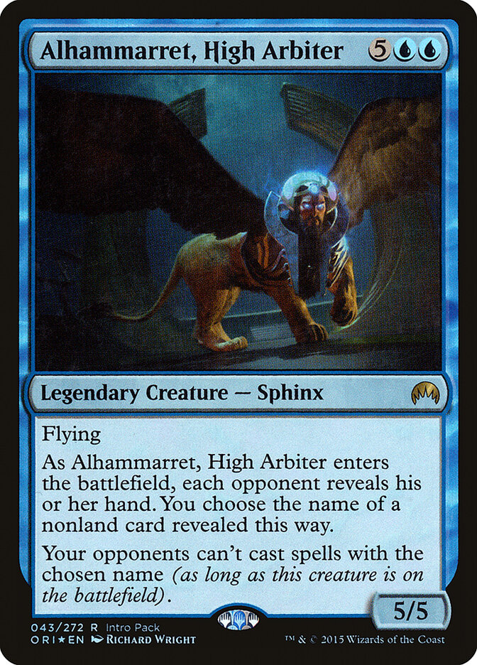 Alhammarret, High Arbiter — Magic Origins Promos 43/54