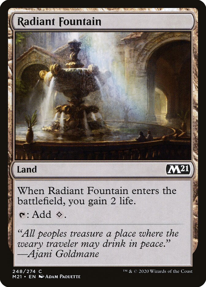 Radiant Fountain — Core Set 2021 248/397