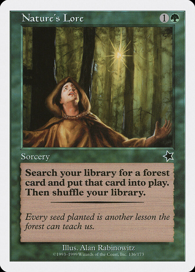 Nature's Lore — Starter 1999 136/173
