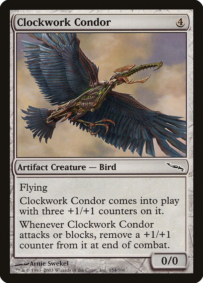 Clockwork Condor — Mirrodin 154/306