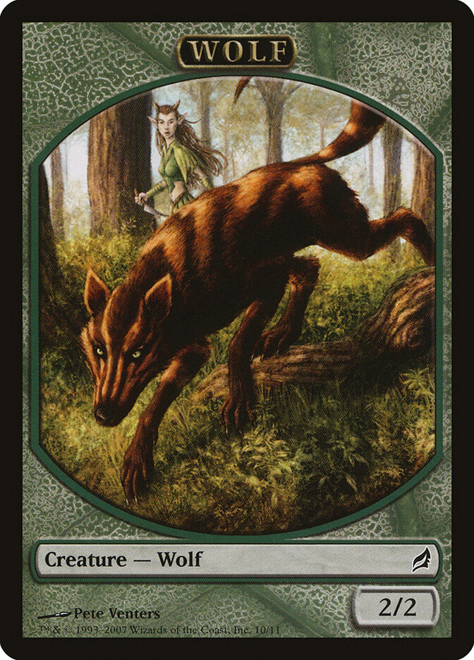 Wolf — Lorwyn Tokens 10/11