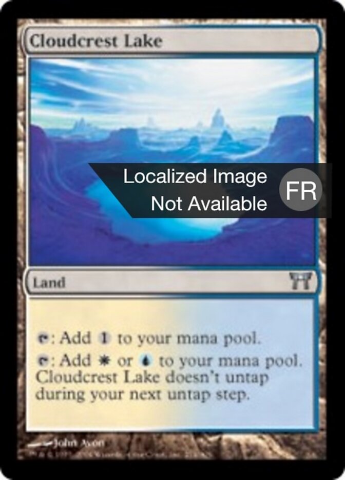 Lac de Crêtenuage — Champions of Kamigawa 274/307