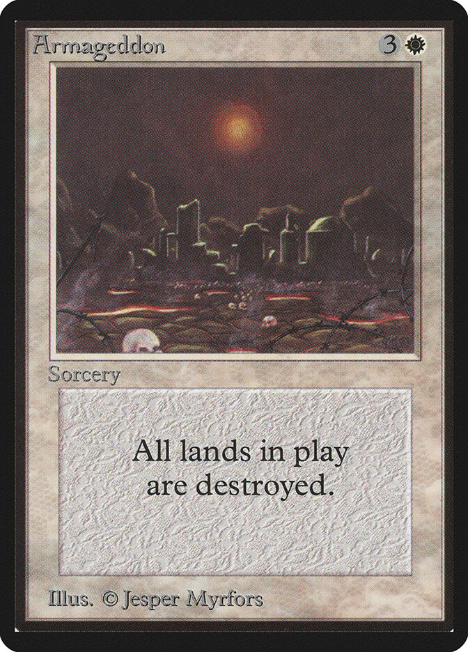Armageddon — Limited Edition Beta 2/302