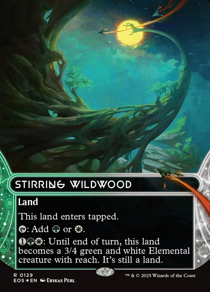 Stirring Wildwood — Edge of Eternities: Stellar Sights 129/180