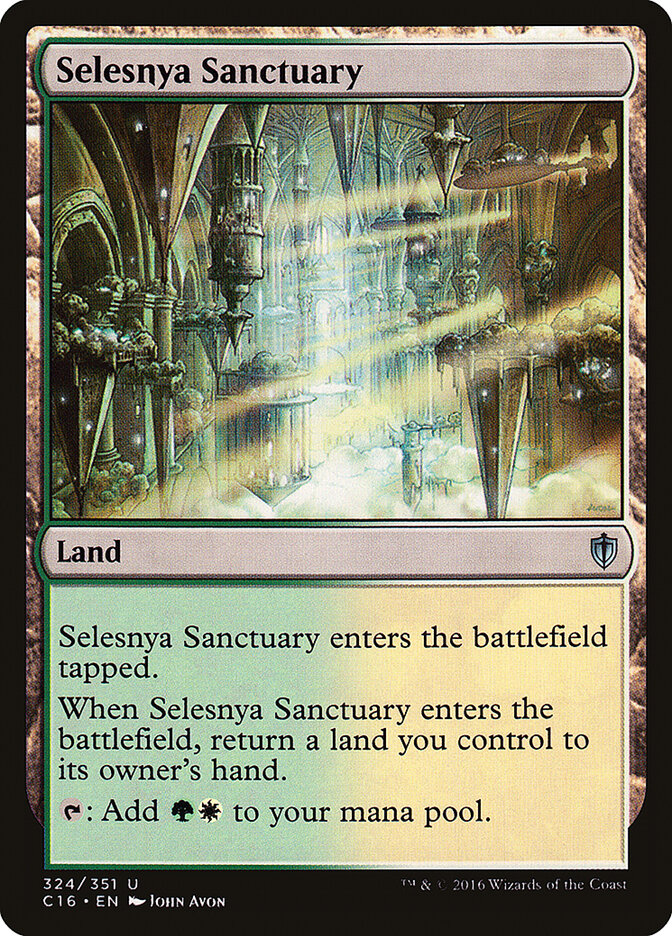Selesnya Sanctuary — Commander 2016 324/351