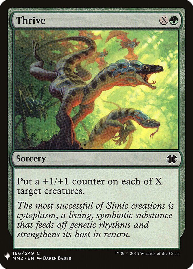 Thrive — The List MM2-166/5581