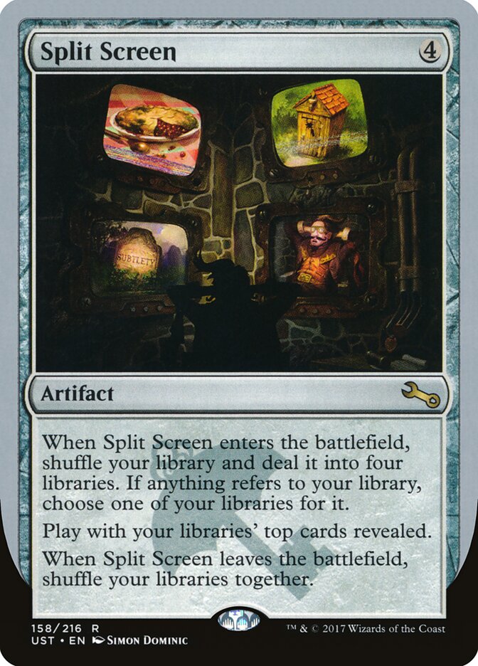 Split Screen — Unstable 158/268