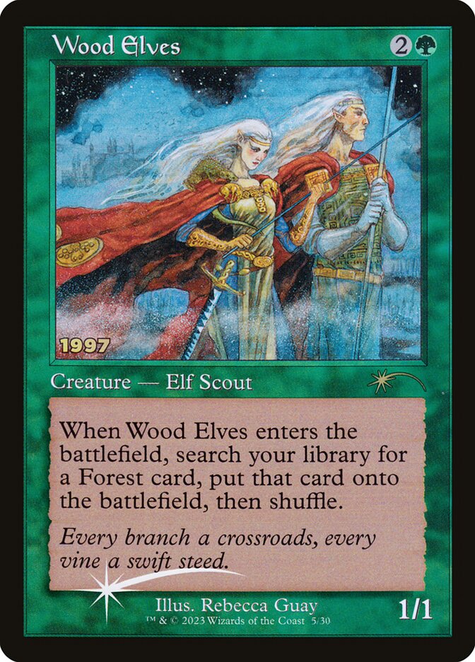 Wood Elves — 30th Anniversary Play Promos 5/30