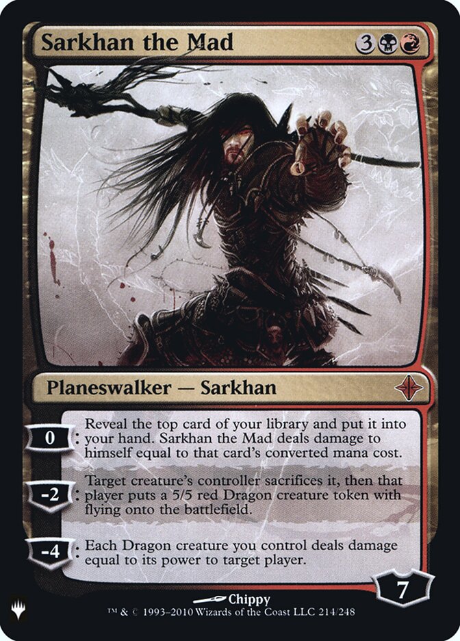 Sarkhan the Mad — The List ROE-214/5581