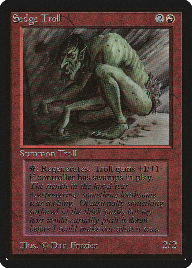 Sedge Troll — Limited Edition Beta 173/302