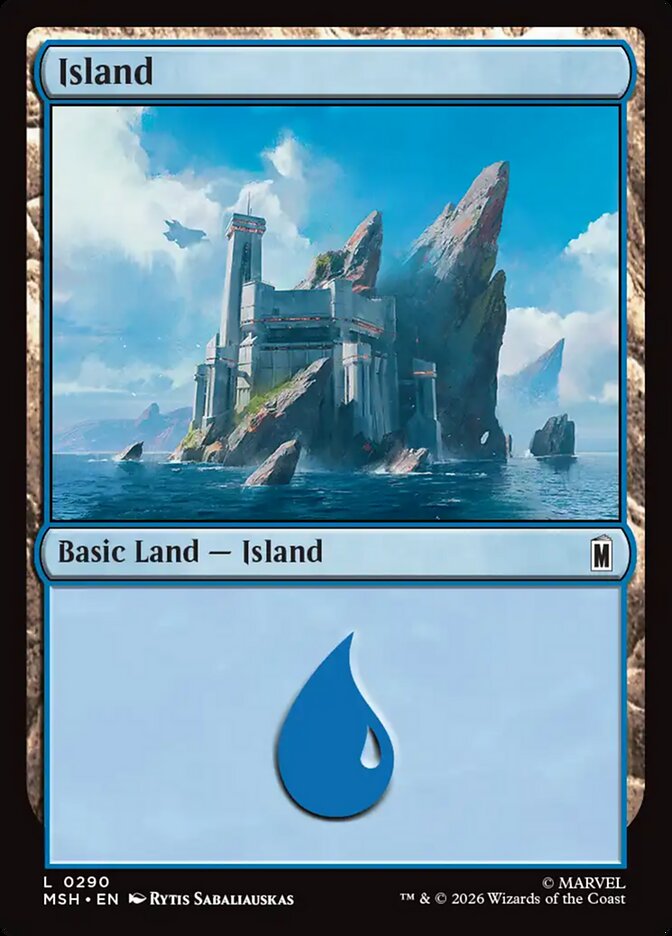 Island — Marvel Super Heroes 290/453