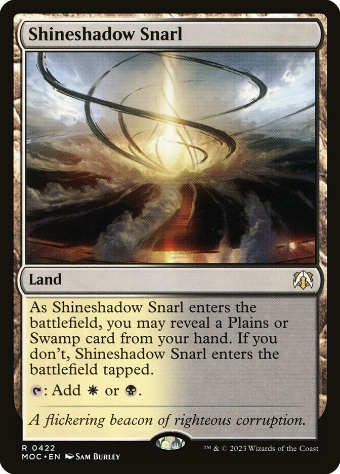 Shineshadow Snarl — March of the Machine Commander 422/450