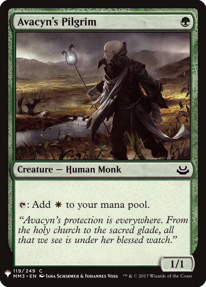 Avacyn's Pilgrim — The List MM3-119/5581