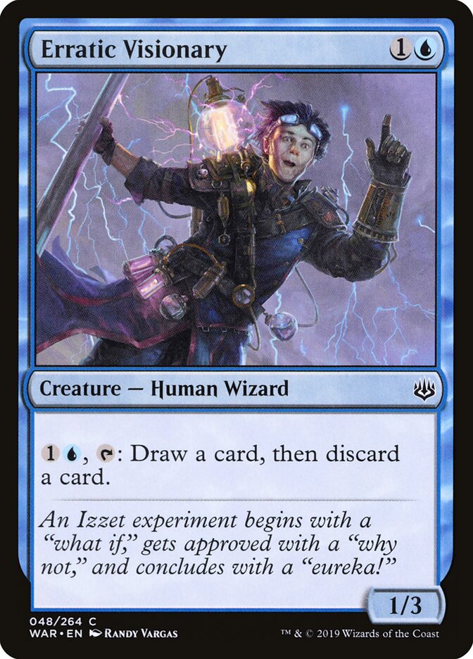 Erratic Visionary — War of the Spark 48/312