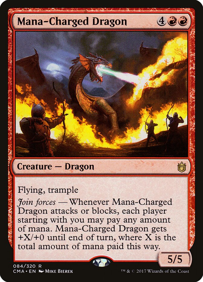 Mana-Charged Dragon — Commander Anthology 84/320