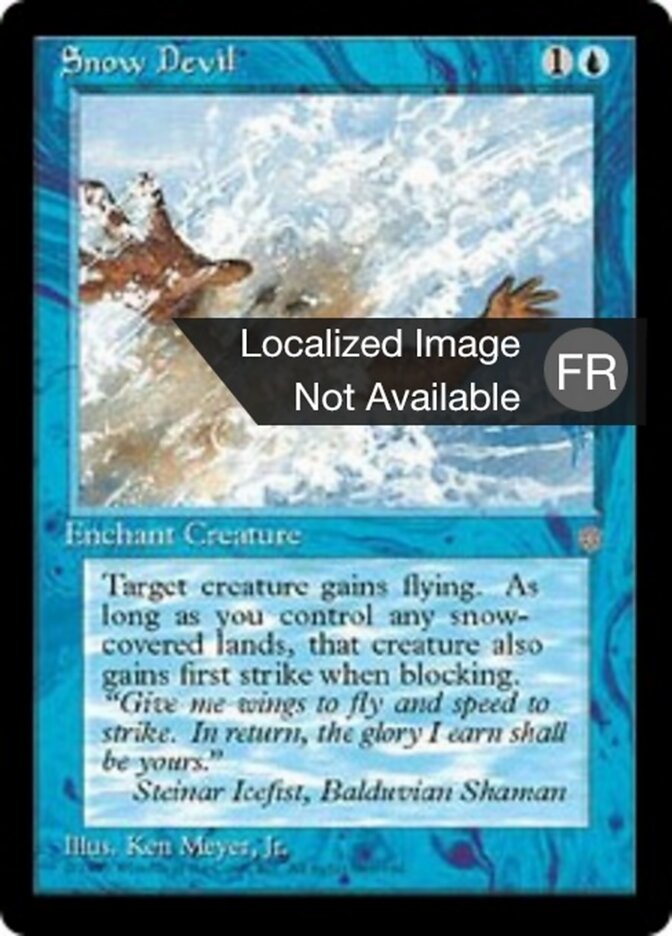 Diable des neiges — Ice Age 100/383