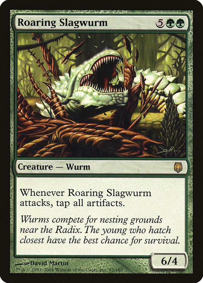 Roaring Slagwurm — Darksteel 83/165