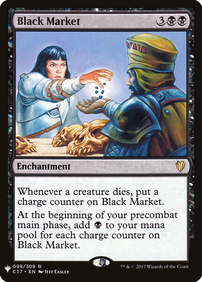 Black Market — The List C17-98/5581