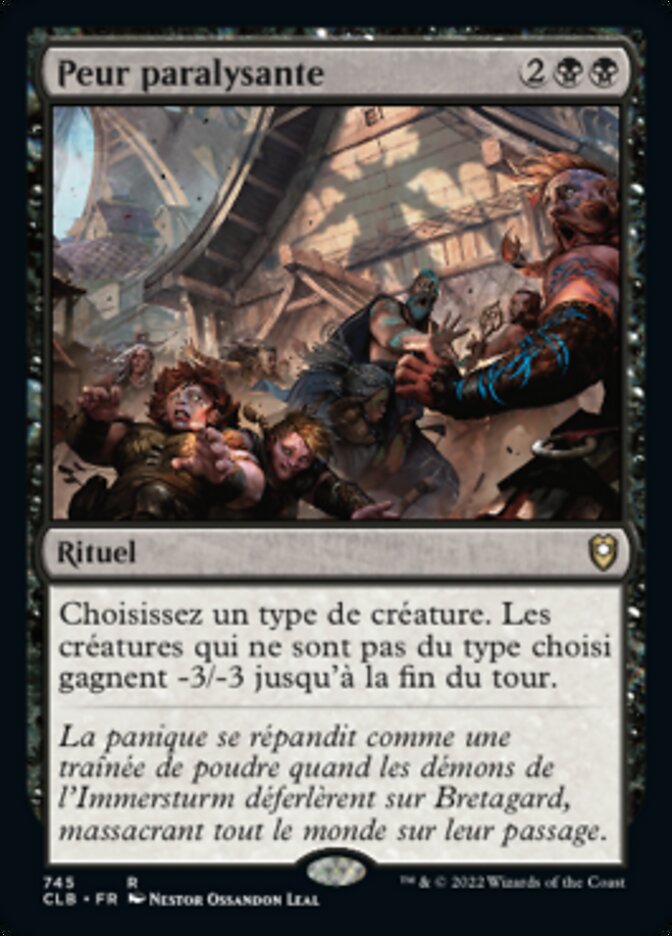 Peur paralysante — Commander Legends: Battle for Baldur's Gate 745/936