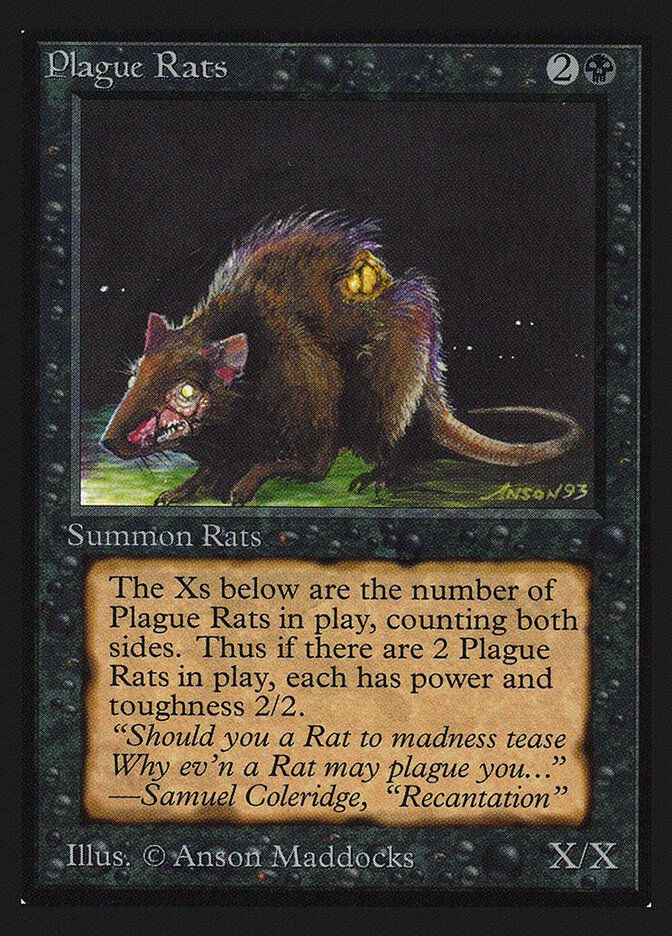 Plague Rats — Collectors' Edition 122/302