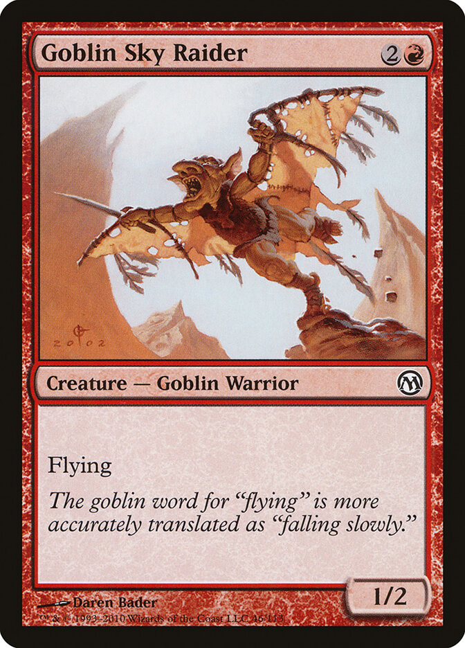 Goblin Sky Raider — Duels of the Planeswalkers 46/113