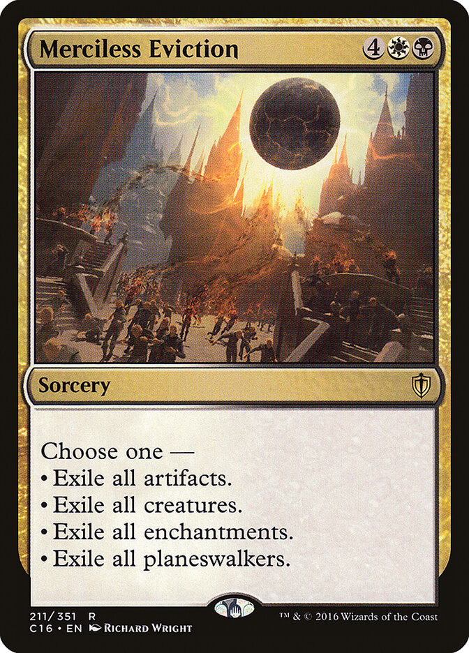 Merciless Eviction — Commander 2016 211/351