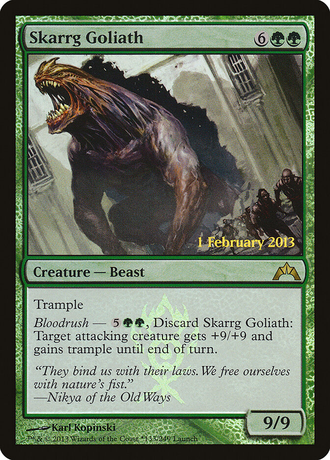 Skarrg Goliath — Gatecrash Promos 133★/10