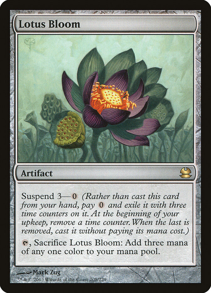 Lotus Bloom — Modern Masters 208/229