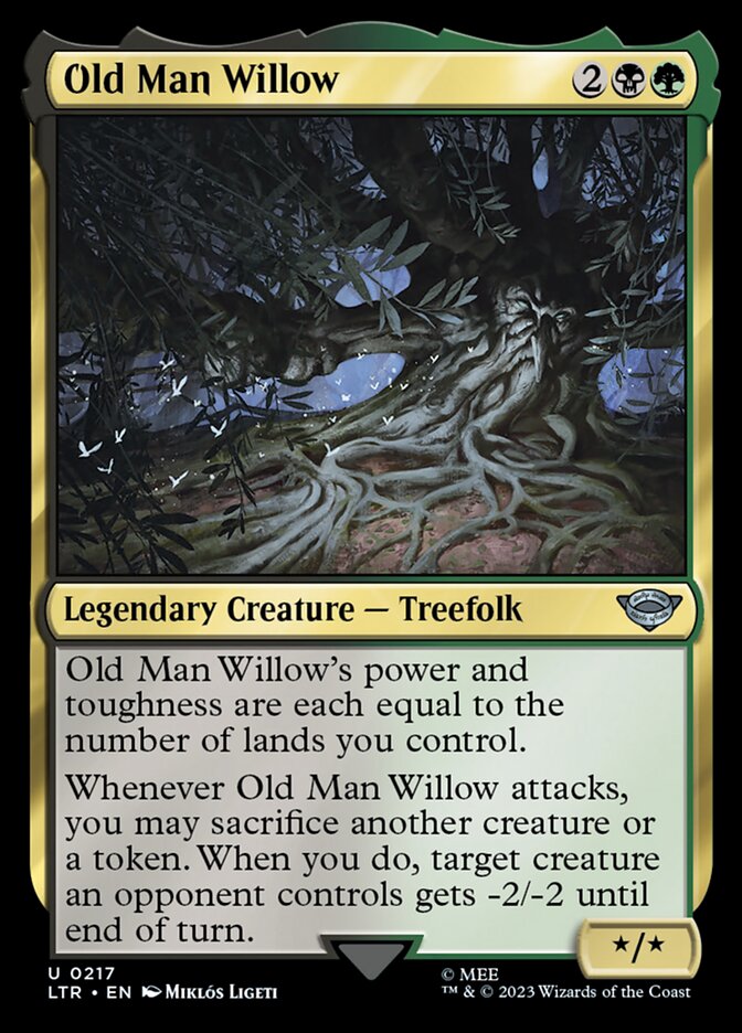 Old Man Willow — The Lord of the Rings: Tales of Middle-earth 217/856