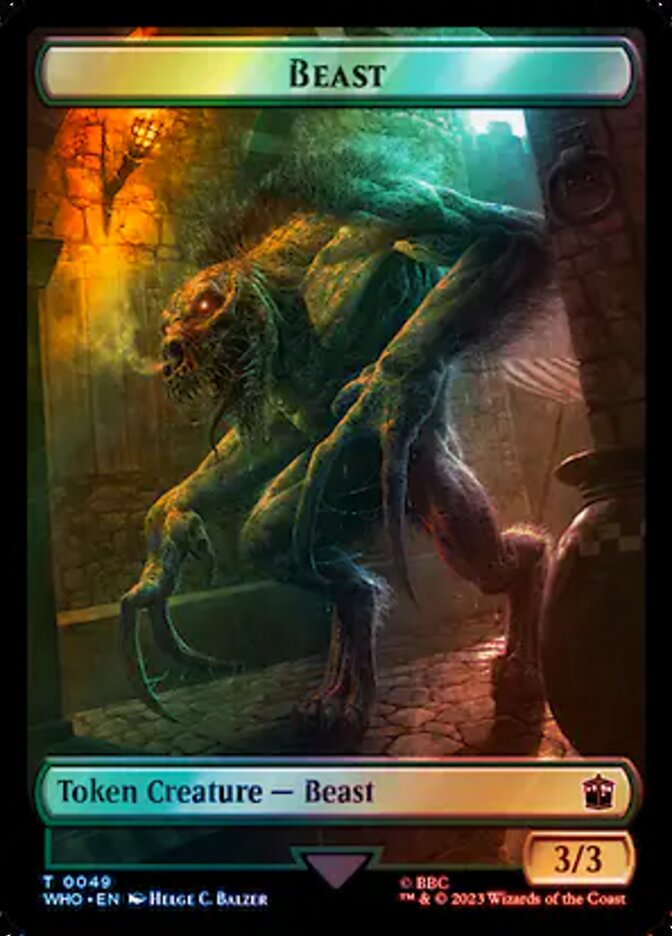 Beast — Doctor Who Tokens 49/64