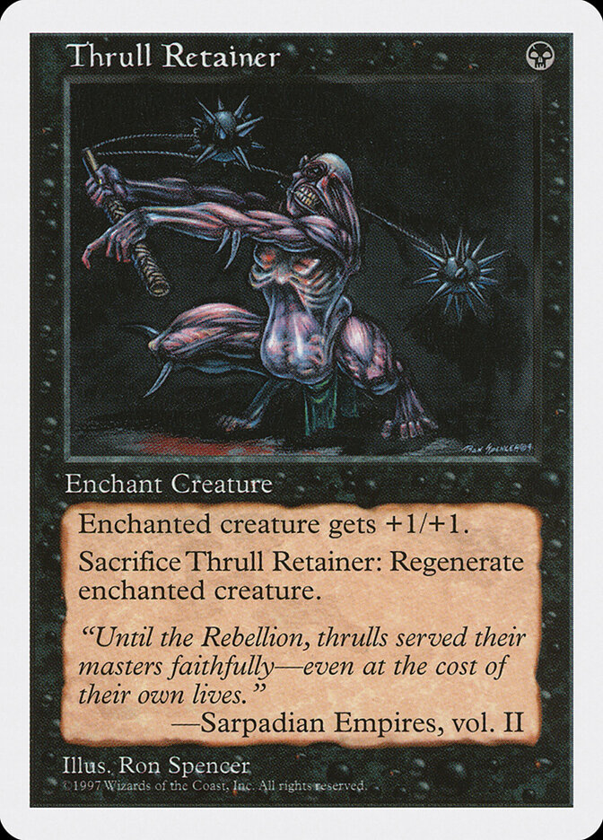 Thrull Retainer — Fifth Edition 198/455