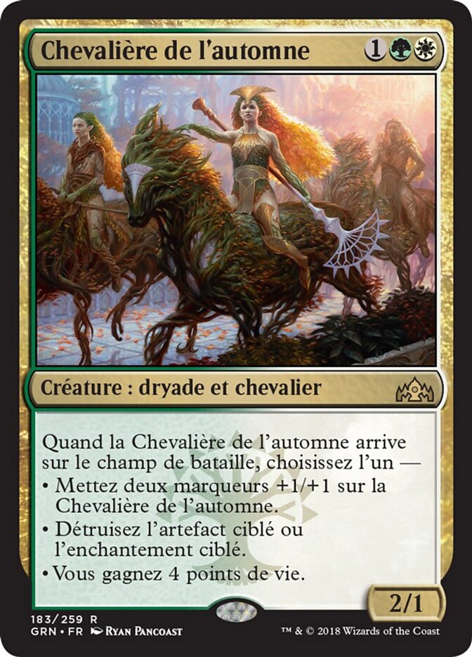 Chevalière de l'automne — Guilds of Ravnica 183/273