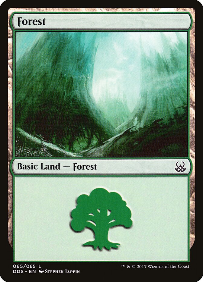 Forest — Duel Decks: Mind vs. Might 65/65