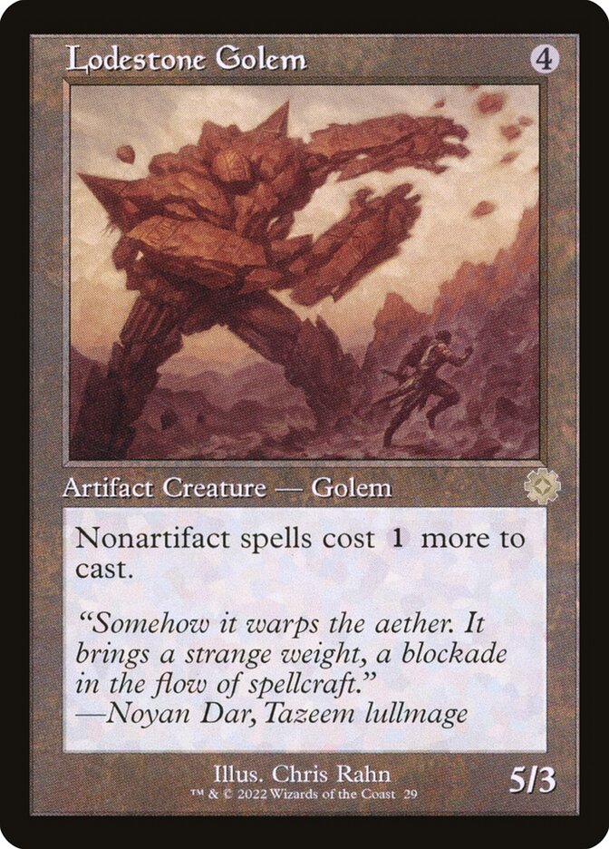 Golem de magnétite — The Brothers' War Retro Artifacts 29/189