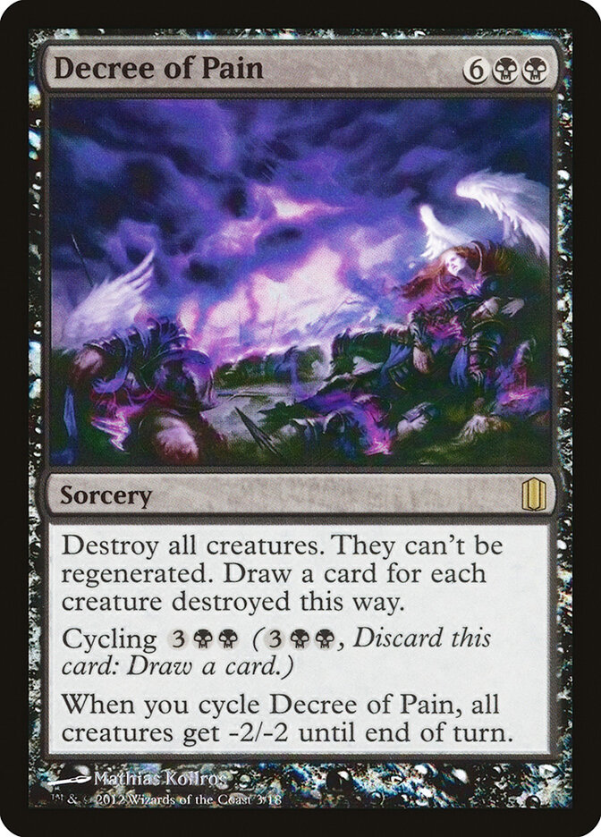 Decree of Pain — Commander's Arsenal 3/18
