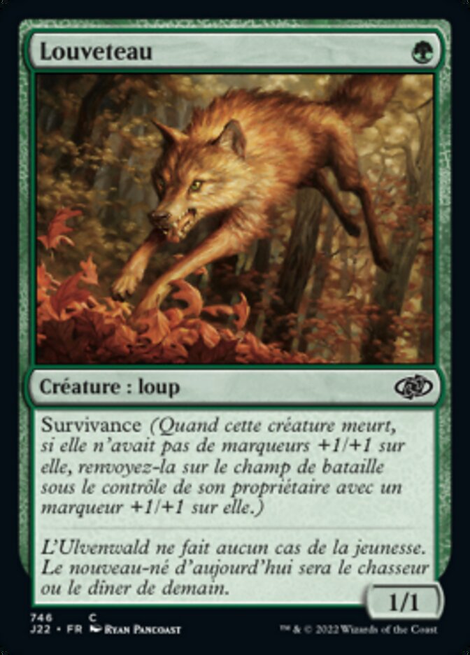 Louveteau — Jumpstart 2022 746/835