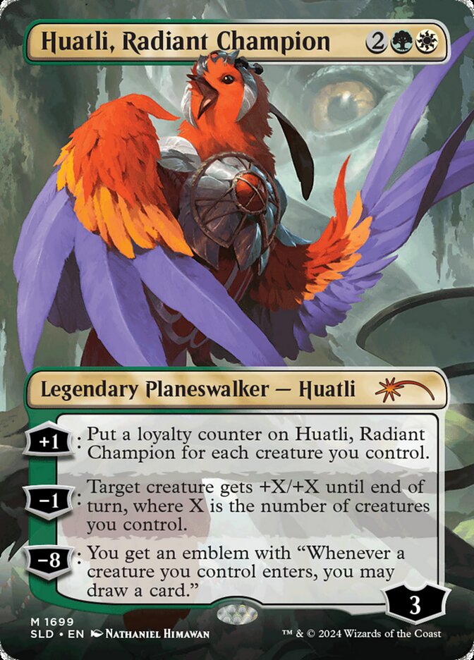 Huatli, Radiant Champion — Secret Lair Drop 1699/2754