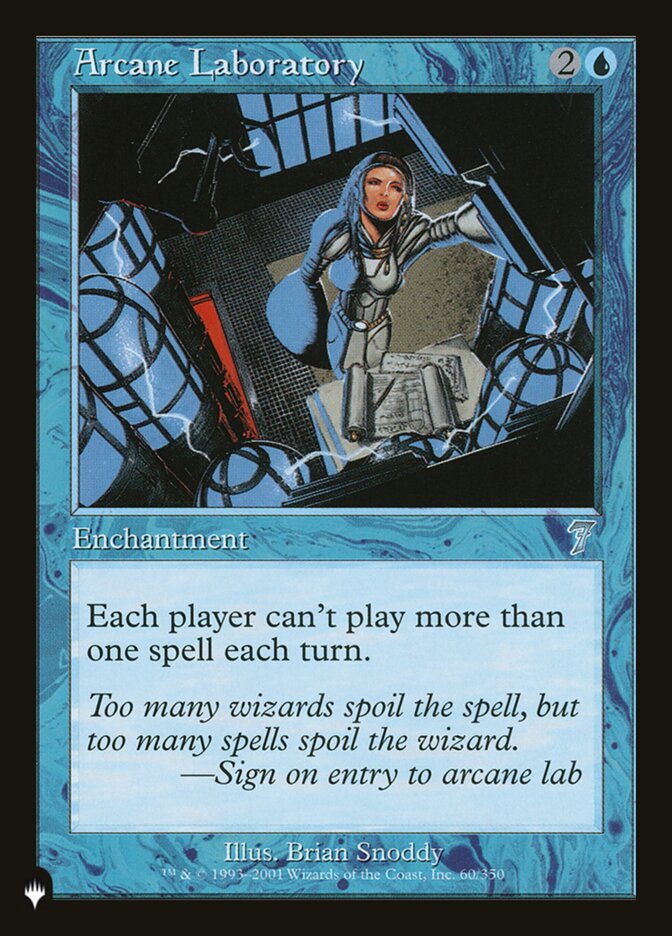 Arcane Laboratory — The List 7ED-60/5581