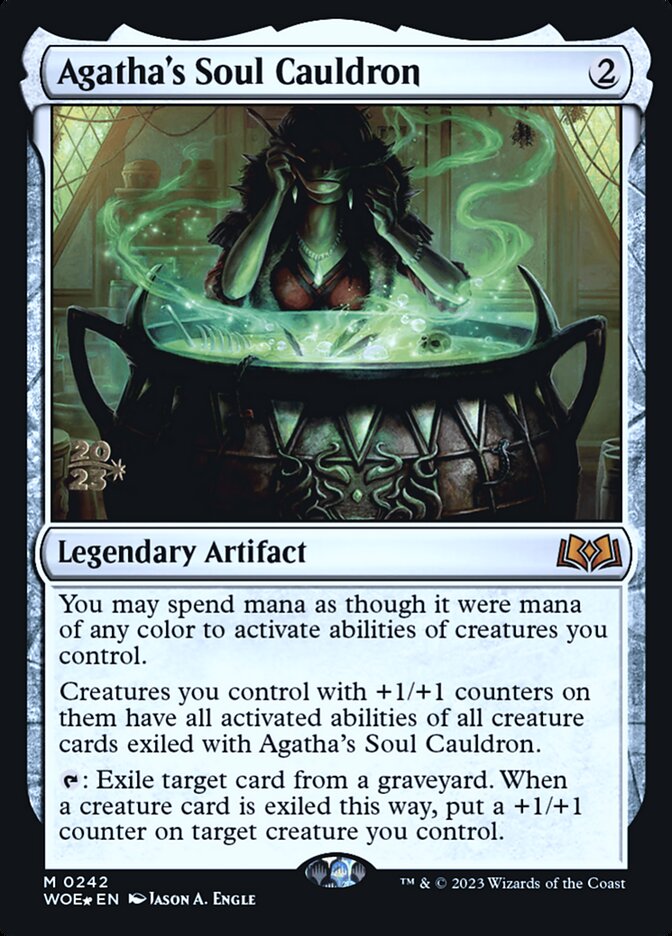 Agatha's Soul Cauldron — Wilds of Eldraine Promos 242s/160