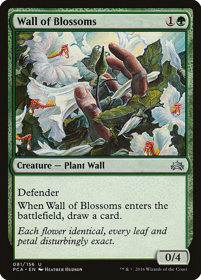 Wall of Blossoms — Planechase Anthology 81/156