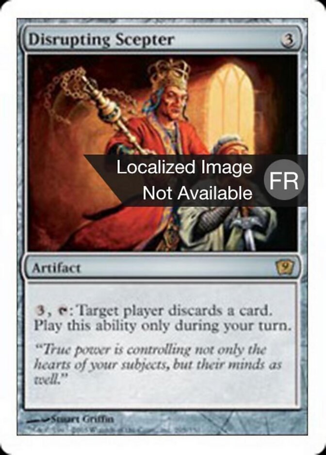 Disrupting Scepter — Ninth Edition 295/709