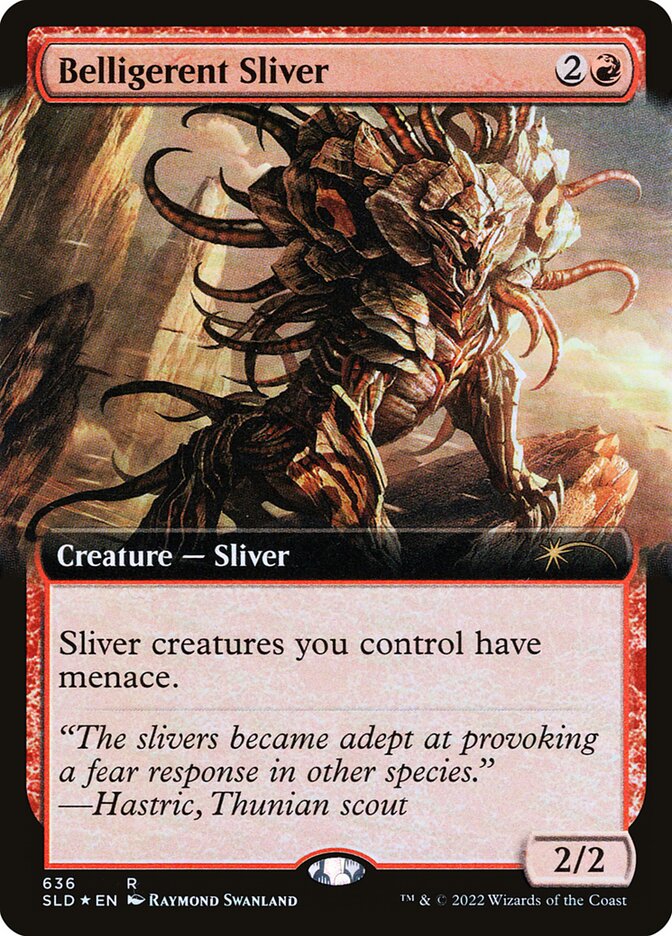 Belligerent Sliver — Secret Lair Drop 636/2754