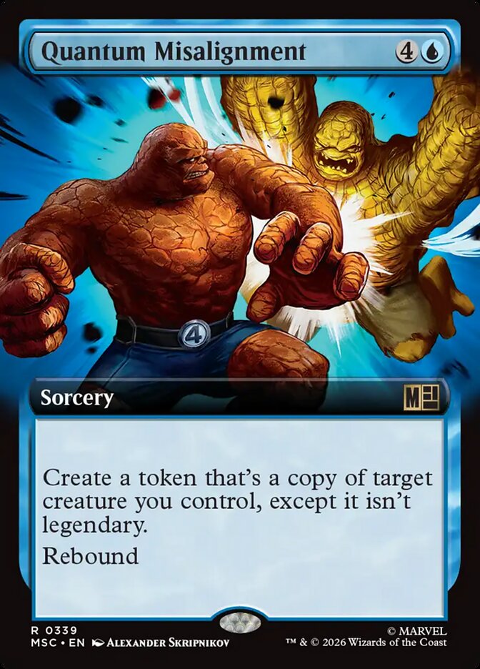 Quantum Misalignment — Marvel Super Heroes Commander 339/866