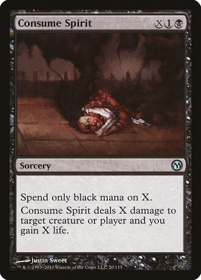 Consume Spirit — Duels of the Planeswalkers 20/113