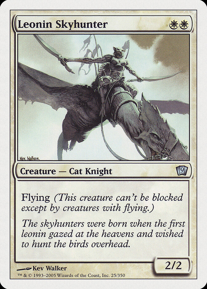 Leonin Skyhunter — Ninth Edition 25/709