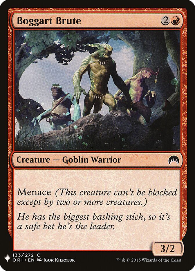 Boggart Brute — The List ORI-133/5581