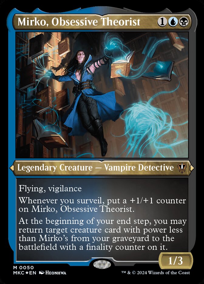 Mirko, Obsessive Theorist — Murders at Karlov Manor Commander 50/358