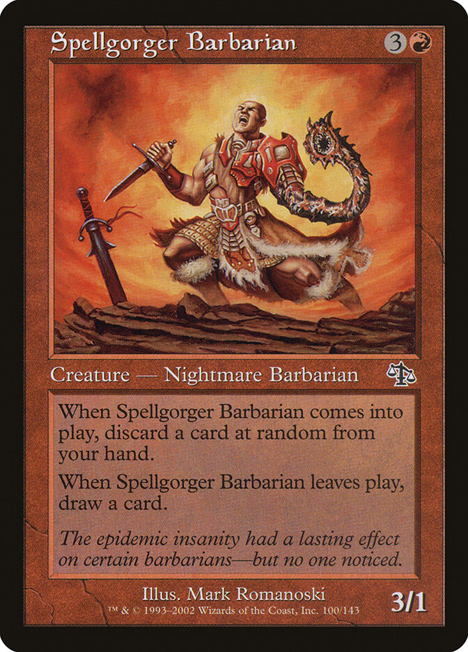 Spellgorger Barbarian — Judgment 100/143