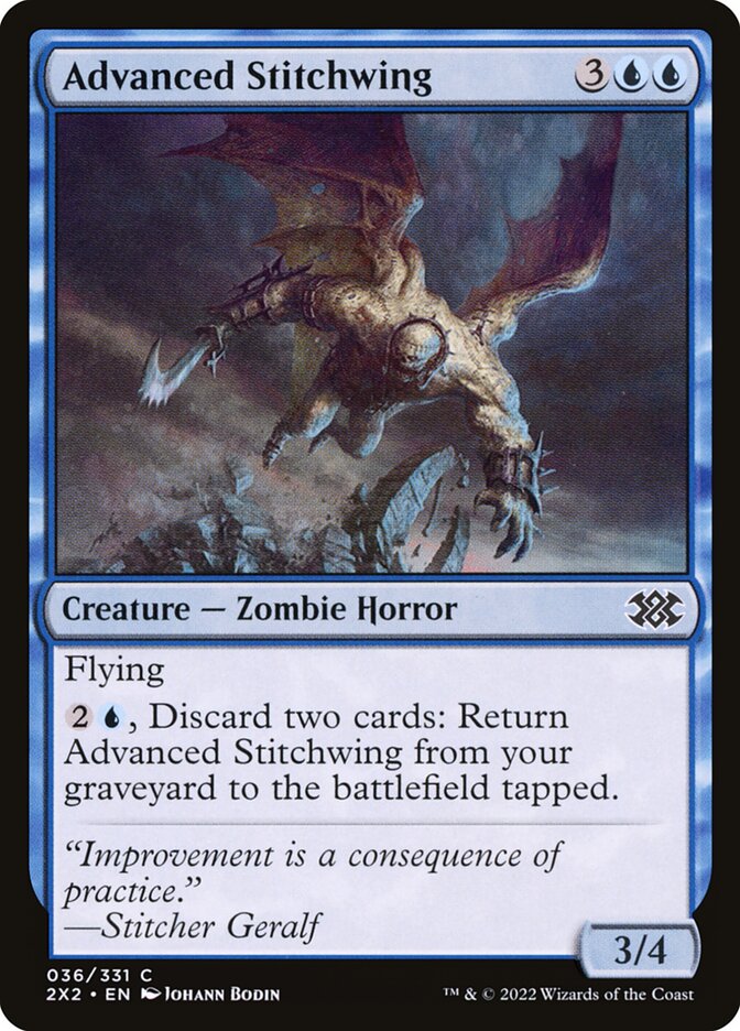 Advanced Stitchwing — Double Masters 2022 36/579